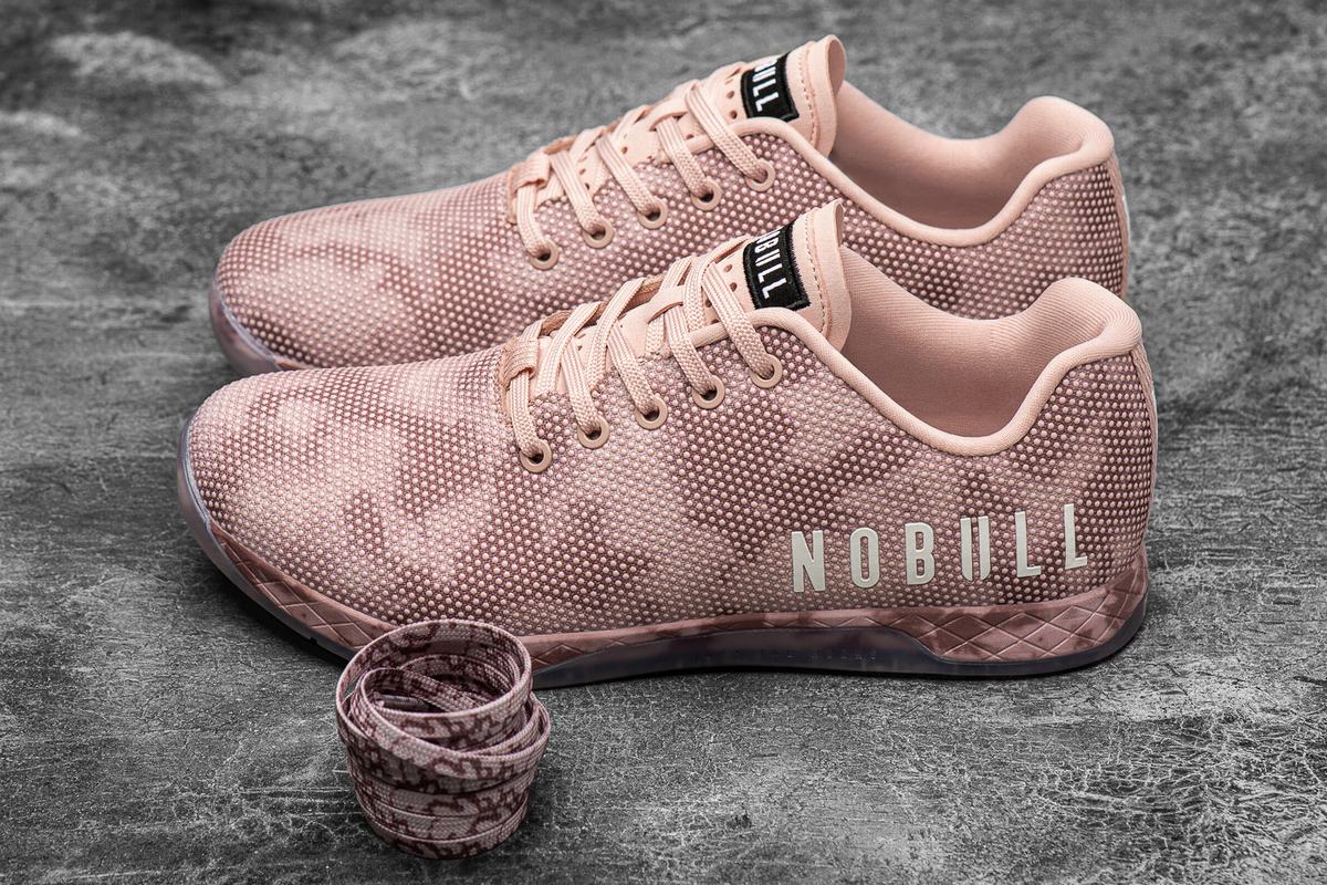 Nobull Superfabric Tie-Dye Women's Trainers Rose | Australia (NL8175)